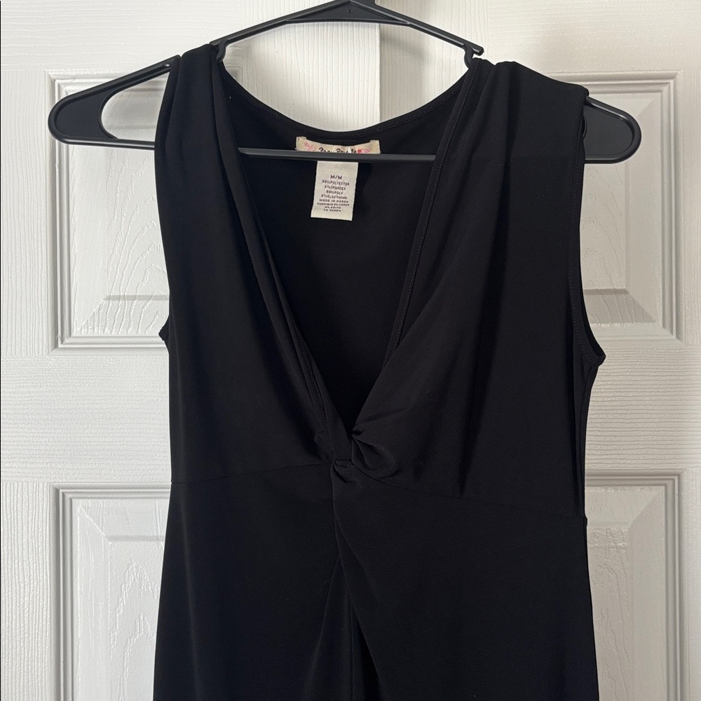 Free People Women’s Black Sleeveless Dress Size Medium - Picture 2 of 4